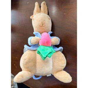 Peter Rabbit Plush Toy By Frederick Warne 2001 Blue Jacket & Carrot 100% Polyest